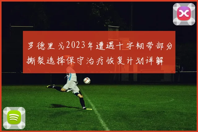罗德里戈2023年遭遇十字韧带部分撕裂选择保守治疗恢复计划详解